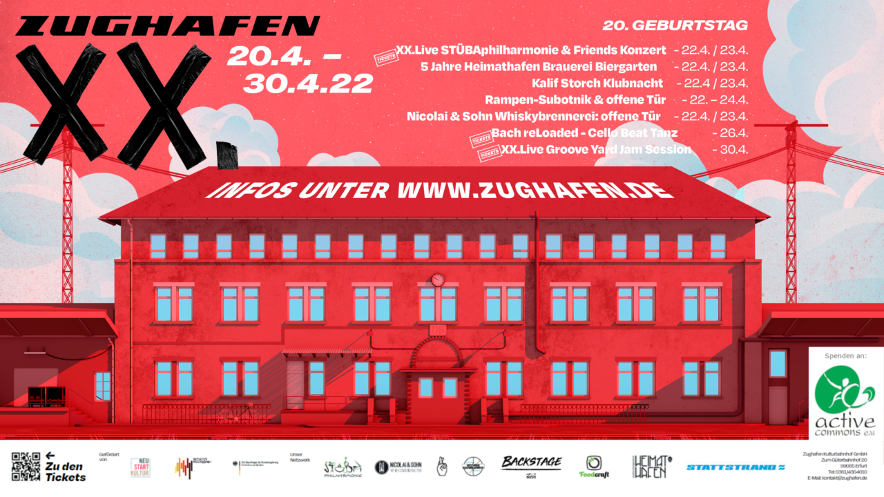 Home Zughafen Kulturbahnhof Kultur, Kreativität und Events