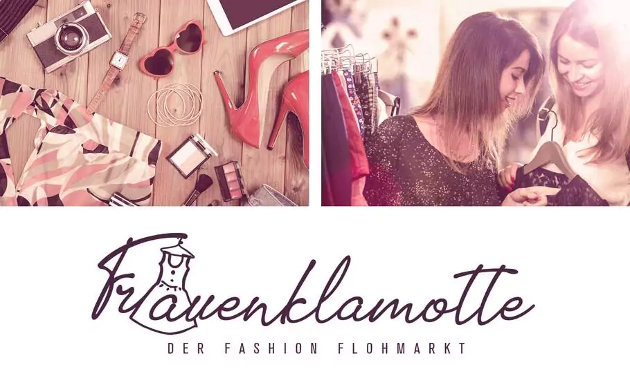 Frauenklamotte der Fashionflohmarkt