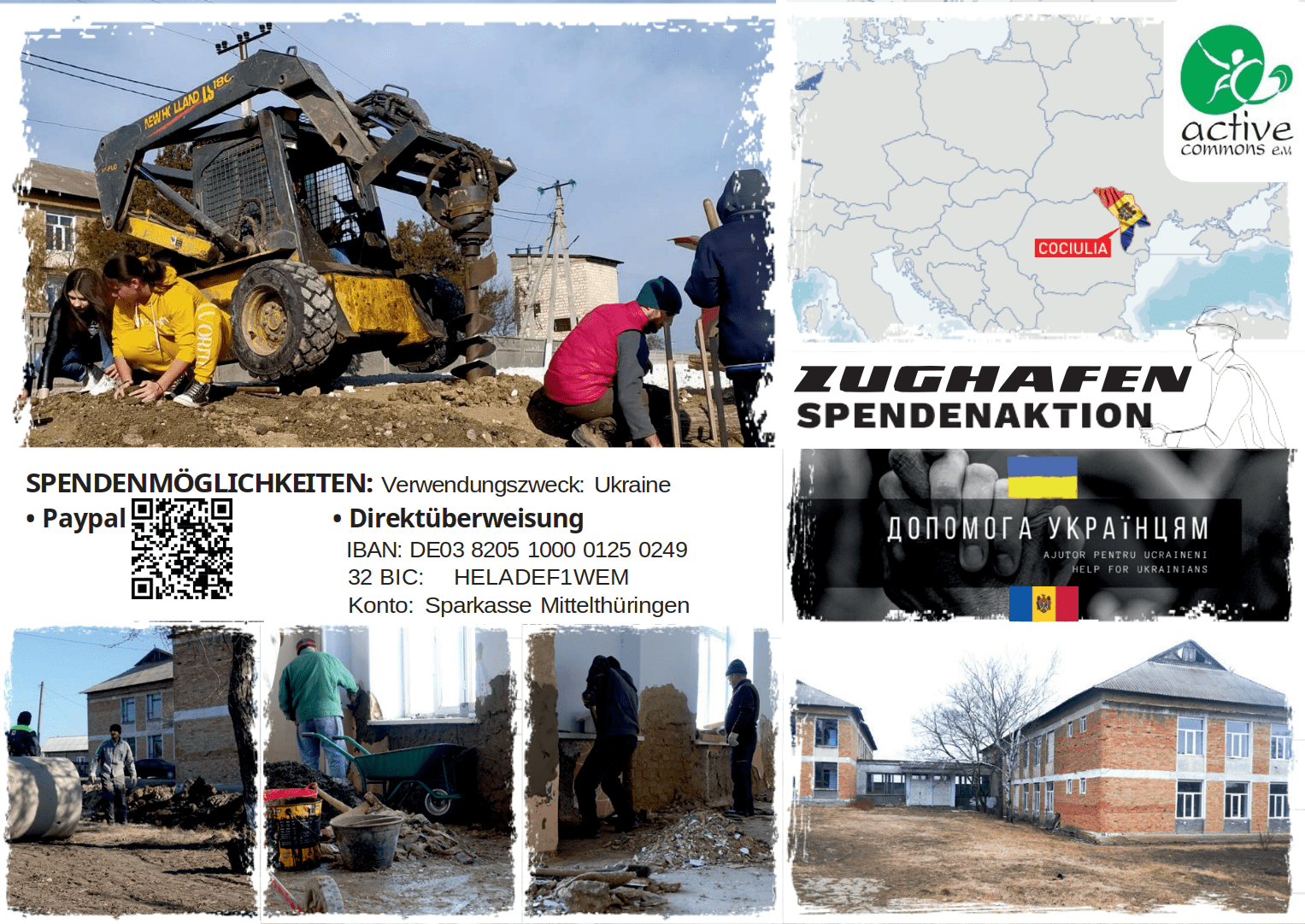 Moldova Spendenaktion