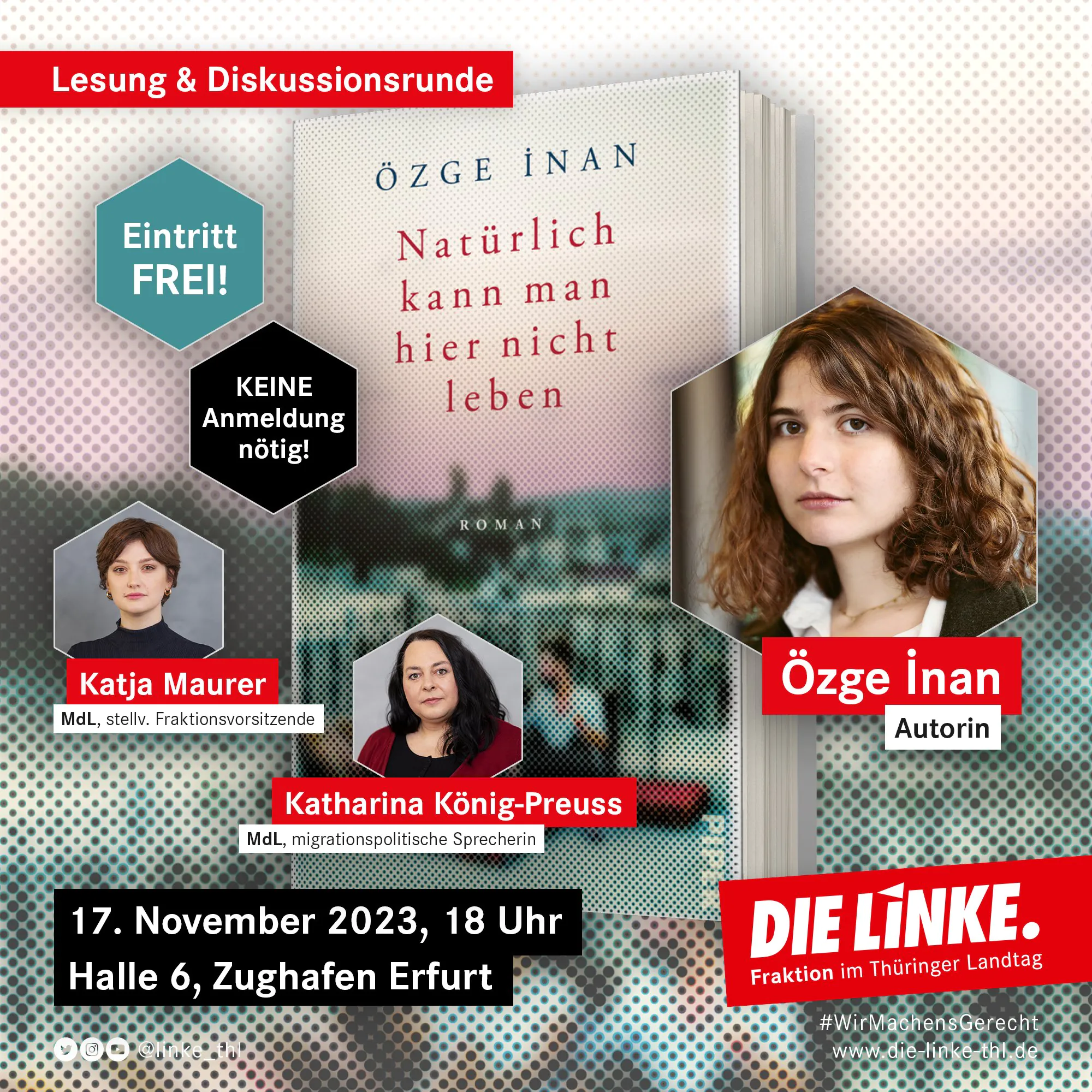 "Natürlich kann man hier nicht leben" Lesung mit Özge Inan