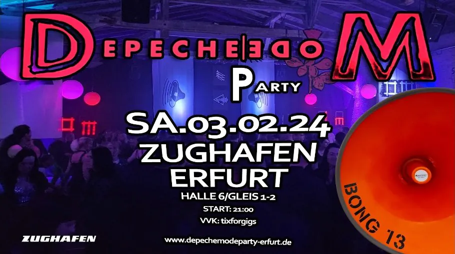 4. Große DEPECHE MODE Party