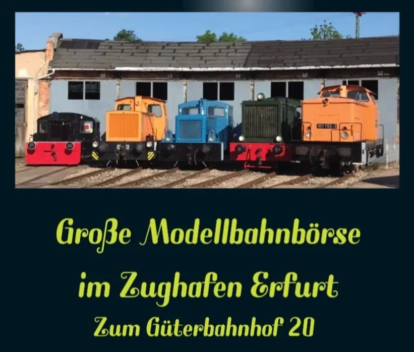 Große Modellbahnbörse April 2024