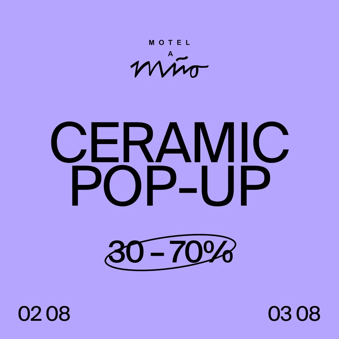 Motel a Miio - Ceramic Pop-Up