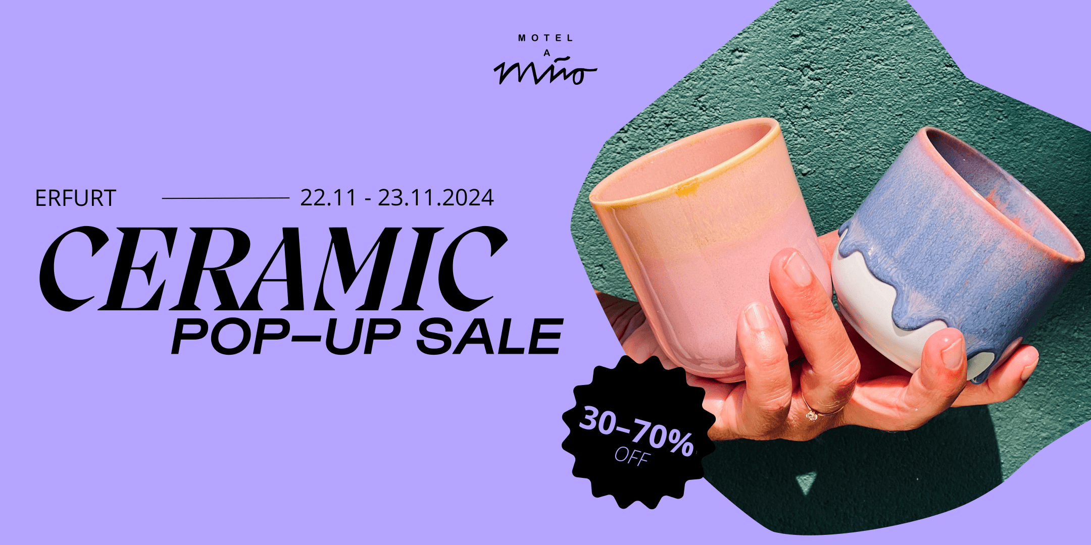 Motel a Miio - Ceramic Pop-up Sale