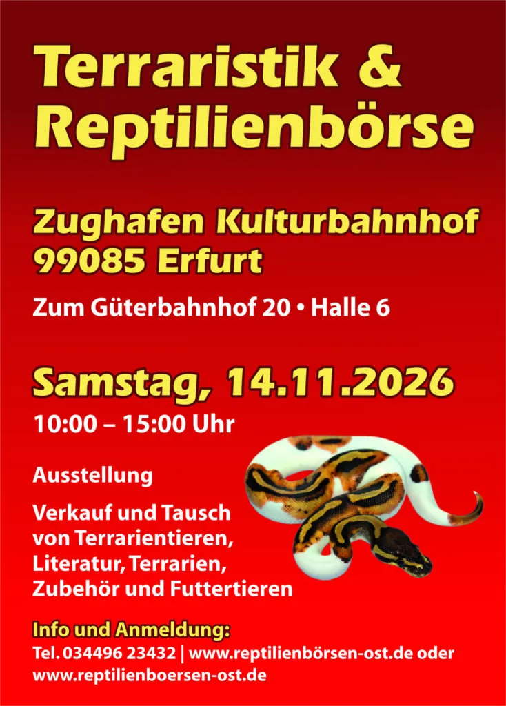 Terraristik & Reptilienbörse