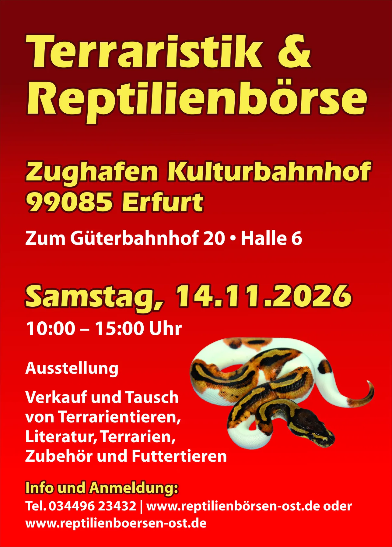 Terraristik & Reptilienbörse