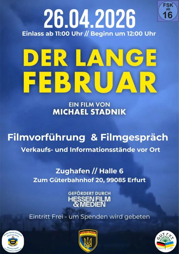 Filmvorführung & Gespräch: „Der lange Februar“